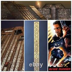 Blade Runner Tyrell Corp Model Large 14 Brass Piece- Movie Prop Propstore COA