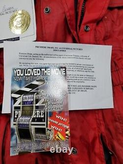 Bourne Identity Movie Prop Firefighter Jacket Worn in Movie with COA Q5