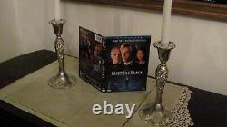 Brad Pitt Anthony Hopkins Movie Prop From Meet Joe Black Candlesticks With Coa