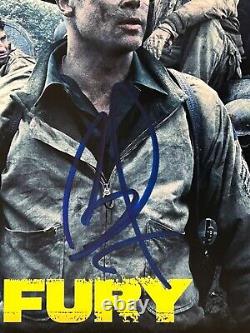 Brad Pitt'Fury' Prop + Autograph