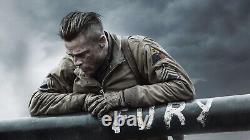 Brad Pitt'Fury' Prop + Autograph