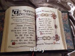 CHARMED BOOK OF SHADOWSREPLICA! PROP! Not Dvd Set! TV WITCHESWICCA Spells