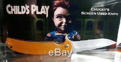 CHILD'S PLAY Screen Used CHUCKY'S KNIFE Movie Prop Shown in Chuckys Hand horror