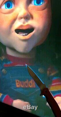 CHILD'S PLAY Screen Used CHUCKY'S KNIFE Movie Prop Shown in Chuckys Hand horror