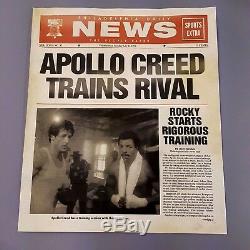 CREED Apollo Creed Trains Rocky Front Page Philadelphia Daily News Movie Pro