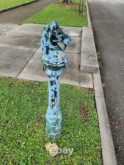 Ca. 1906 Cast Iron Horse Hitching Post in 1991 Movie My Girl FREE SHIPPING