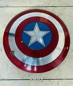 Captain America Shield Metal Prop Beautiful Replica Screen Accurate 11 Ready