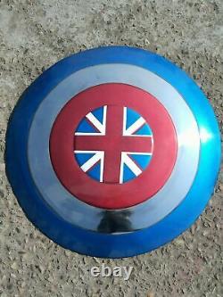 Captain Carter Shield Metal Prop Replica Captain America Shield Perfact Gift