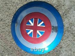 Captain Carter Shield Metal Prop Replica Captain America Shield Perfact Gift