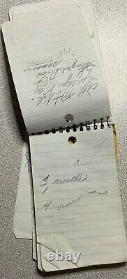 Chicago Movie Renee Zellweger Richard Gere Original Prop Mary Sunshine's Notepad