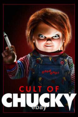 Childs Play Cult of Chucky Original Screen Used Piece of Chucky Flesh Movie Prop