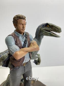 Chronicle Collectibles Jurassic World Owen & Blue 19 New Boxed 119/325 Rare