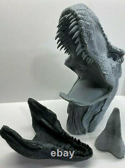 Chronicle Jurassic Park T-Rex Head Molded from Screen Used Original 11 Rare NR