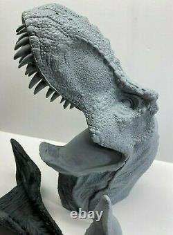 Chronicle Jurassic Park T-Rex Head Molded from Screen Used Original 11 Rare NR