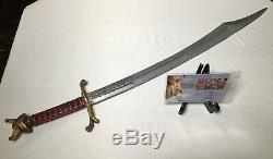 Chronicles of Narnia Movie Used Faun Sword