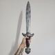 Chronicles of Narnia Original movie prop Black Dwarf Prop Sword