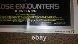 Close Encounters of the Third Kind Original Movie poster cast Teri Garr signed