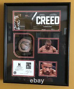 Creed Movie Prop Sly Stallone, Michael Jordan, original screen used With COA