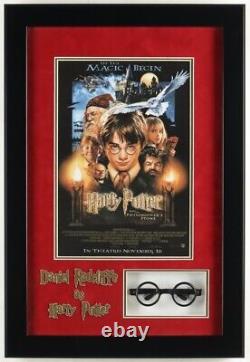 DANIEL RADCLIFFE Signed Glasses HARRY POTTER REPLICA PROP JSA COA