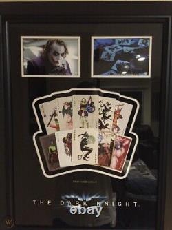DARK KNIGHT / Batman Movie Props The Jokers (Heath Ledger) Playing Cards LEGIT