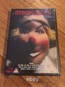 DEMON DOLLS SCREEN USED Punch Doll Horror Movie Prop, SEALED VHS & Shirt 1992