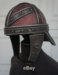 DRACULA UNTOLD Movie Prop Roman Medieval Helmet leather LARP SCA