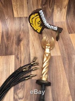 Daenerys's Harpy/Astapor Whip cat'o' nine tails Game of Thrones crown 11