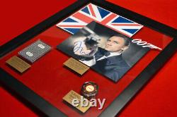 Daniel Craig Signed JAMES BOND 007, Screen-Used Prop CHIP, CARD, UACC, COA, DVD