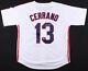 Dennis Haysbert Signed Pedro Cerrano Indians Jersey (Beckett)MovieMajor League