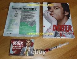 Dexter TV Prop Shirt C. S. Lee Vince Masuka Screen Worn Movie Collection Lot Card
