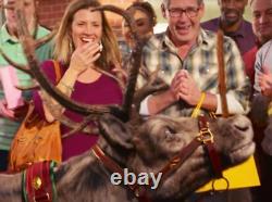 Disney Noelle Movie Screen Used Reindeer Christmas Bridle Prop Harness Costume