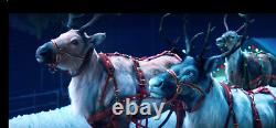 Disney Noelle Movie Screen Used Reindeer Christmas Bridles Xmas Prop Harness