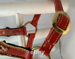 Disney Noelle Movie Screen Used Reindeer Christmas Bridles Xmas Prop Harness