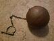 Disney Pirates of the Caribbean Authentic Movie Prop withCOA Ball and Chain