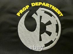 Disney Star Wars VII VIII IX New Prop Crew XL Jacket Free Movie Promo Hat Shirt