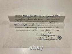 Django Unchained Broomhilda Freedom Papers Hero With Wax Stamp! Dicaprio Coa