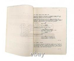 EDWARD SCISSORHANDS (1990) First Draft Production-Used Script RARE Johnny Depp