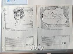 EWOKS THE BATTLE FOR ENDOR Star Wars Storyboards movie props George Lucas x1