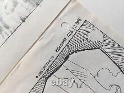 EWOKS THE BATTLE FOR ENDOR Star Wars Storyboards movie props George Lucas x1