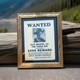 Eddie Dean, The Tioga Kid Movie Prop $500 Wanted Poster