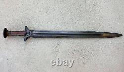 Excellent Original Troy Movie Prop Sword Trojan Warrior Infantry Officer, COA