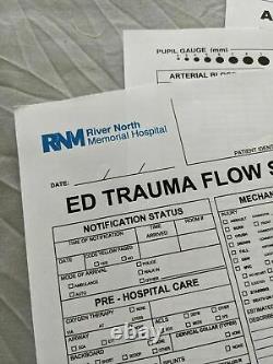 Extremely Rare! Candyman 1992 Original Screen Used Hospital Papers Movie Prop