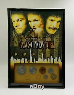 Extremely Rare! Gangs of New York Original Screen Used Coin Set Movie Prop