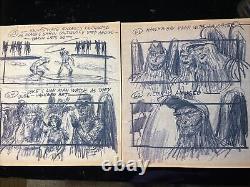 FLASH GORDON MOVIE props STORYBOARDS 1980 Sci-fi production art Space Ming x1
