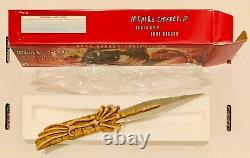 Factory X Jeepers Creepers 2 Movie Prop Replica Death Grip Bone Dagger RARE