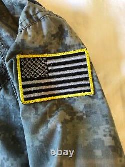 Fast And Furious 7 Orginal Soldier'wilson' Camo Jacket Rare