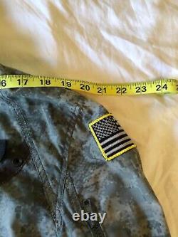 Fast And Furious 7 Orginal Soldier'wilson' Camo Jacket Rare