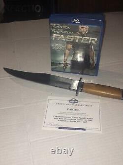 Faster Baphomet (Lester Speight) screen Used Hero Knife Movie Prop Premiere Prop