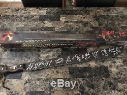 Friday The 13th Jason Cast Signed Autographed Movie Prop Machete COA 10 Sigs