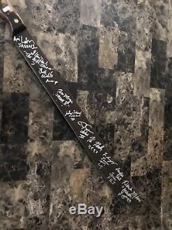 Friday The 13th Jason Cast Signed Autographed Movie Prop Machete COA 10 Sigs